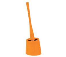 Spirella MOVE WC kefa s plastovou nádobou oranžová