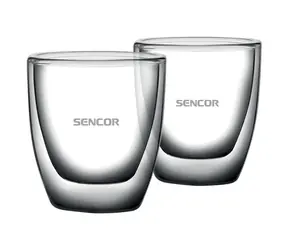 Sencor SGX 001 Sada 2 pohárov na espresso 80ml 