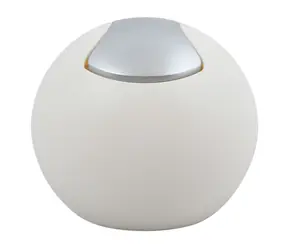 Spirella BOWL MATT mini výklopný odpadkový kôš 1 L matný biely