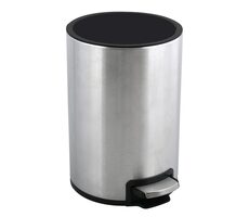 Spirella RIKU Pedálový odpadkový kôš 5 L kartáčovaná oceľ