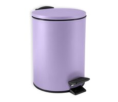 Spirella ADELAR pedálový odpadkový kôš 3 L matná fialová / oceľ