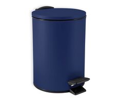 Spirella ADELAR pedálový odpadkový kôš 3 L matná modrá / oceľ