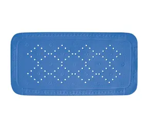 Spirella ALASKA protišmyková podložka do vane modrá / PVC / 71 x 36 cm