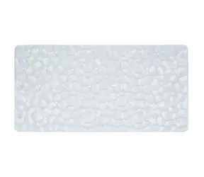 Spirella BIONIC protišmyková podložka do vane priehľadná / PVC / 71 x 36 cm