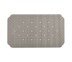 Spirella RUBY protišmyková podložka do vane šedo-hnedá / prírodný kaučuk / 70 x 40 cm