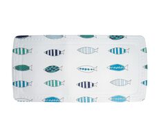 Spirella SANTORINI protišmyková podložka do vane rybičky motív / PVC / 71 x 36 cm
