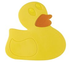 Spirella protišmykové prísavky v tvare kačičiek oranžovo žltá / PVC / 6 ks