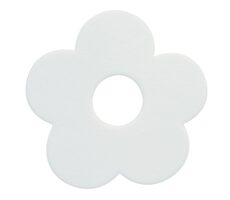 Spirella protišmykové prísavky v tvare kvietky biela / PVC / 5 ks