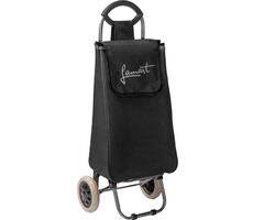 Lamart Mana Nákupná taška na kolieskach 35L čierna