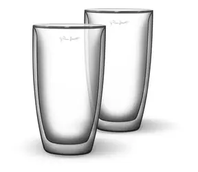 Lamart Vaso Sada 2 pohárov na kávu 230ml číra / Borosilikátové dvojité sklo