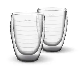 Lamart Vaso Sada 2 pohárov na Džús 370ml číra / Borosilikátové dvojité sklo