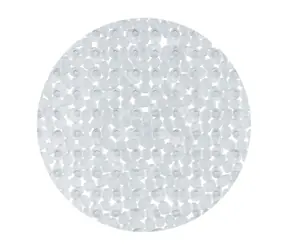 Rozbalené - Spirella RIVERSTONE protišmyková okrúhla podložka do sprchy priehľadná / PVC / 57 cm / rozbalené