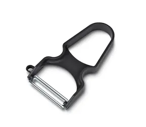 VICTORINOX Škrabka Rapid s vrúbkovaným ostrím plastová čierna