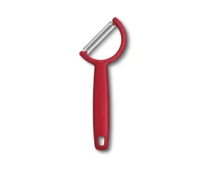 VICTORINOX Škrabka Rho s rovným ostrím červená