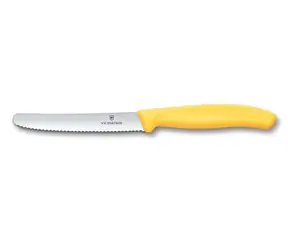 VICTORINOX Nôž na paradajky Swiss Classic 11 cm žltá