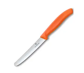 VICTORINOX Nôž na paradajky Swiss Classic 11 cm oranžová