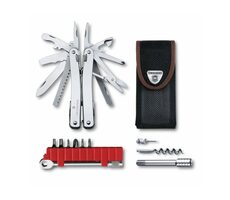 VICTORINOX Kliešte Swiss Tool Spirit X PLUS Ratchet s račňou v nylonovom púzdre