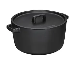 Fiskars Folken 1075697 Hrniec s pokrievkou 6l / liatina