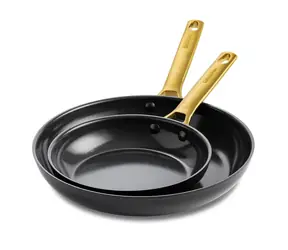 GreenPan Sada 2 nepriľnavých keramických panvíc Padova Reserve 20 cm + 26 cm čierna