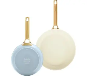 GreenPan Sada 2 nepriľnavých keramických panvíc Padova Reserve 20 cm + 26 cm modrá