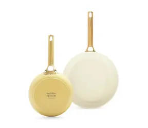 GreenPan Sada 2 nepriľnavých keramických panvíc Padova Reserve 20 cm + 26 cm žltá