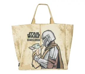 Cerdá Star Wars The Mandalorian Nákupná taška XL / 42 x 0.5 x 60 cm