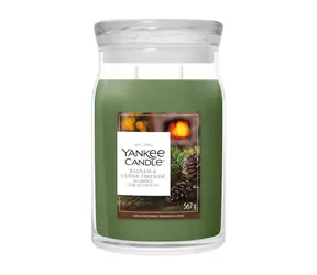 Yankee Candle Balsam & Cedar Fireside Signature Veľký