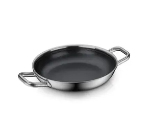 WMF Ultimate Profi servírovacia panvica čierna / Priemer 24 cm / nerezová