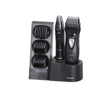 Panasonic ER-GY10CM504 čierna / Zastrihávač / namokro aj na sucho / 4 nástavce / brit z nerez ocele