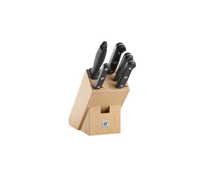 Zwilling Gourmet Blok s nožmi / blok & 4X nôž & ocieľka / dopredaj