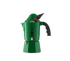 Bialetti Break Alpina 3TZ / Moka kanvička / 3 šálky / Zelená