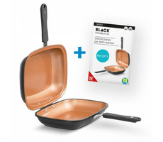 Livington Black Doubletta Basic / otočná panvica