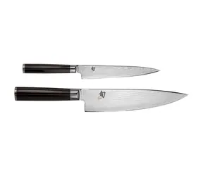 KAI Shun Classic DMS-220 sada 2 nožov / univerzálna 15 cm a šéfkuchársky 20 cm