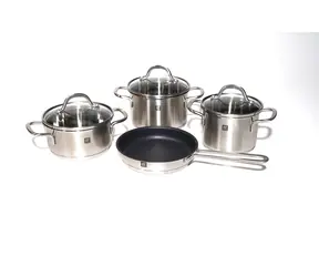 Zwilling Pico sada nerezového riadu 4ks / 3x hrniec + pokrievka / 1x panvica