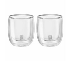 Zwilling Sorento 80 ml 2 ks / sada 2 pohárov na espresso / Borosilikátové dvojité sklo