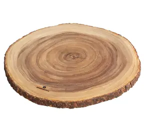 ZASSENHAUS 59083 Servírovací drevený tanier / 45 x 2.5 cm / agátové drevo / 1.4 Kg