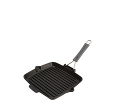 STAUB 40509-344-0 grilovacia panvica 24cm čierna