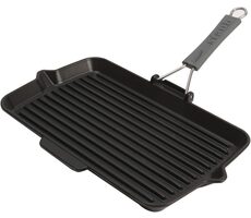 Staub 40509-343-0 grilovacia panvica 31 x 21 cm čierna 