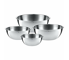 WMF Gourmet sada kuchynských mís 4 ks / nerez oceľ / Priemer mís: 16 &amp; 18 &amp; 22 &amp; 24 cm