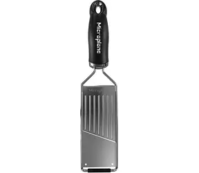 Microplane Gourmet Mandolin plátkovacie strúhadlo čierna / 31.5 x 7.5 x 3 cm / nerez oceľ