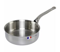 De Buyer Affinity Nízka rajnica 20 cm / 1.8 l / nerezová oceľ