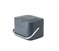 Joseph joseph Stack 4L odpadová nádoba na zvyšky jedla šedá / 16.1 x 23.5 x 19.7 cm