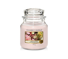 Yankee Candle Fresh Cut Roses stredný pohár 411g