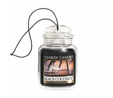 Yankee Candle Car Jar Ultimate Black Coconut Vôňa do auta na zavesenie