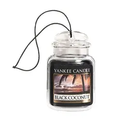 Yankee Candle Car Jar Ultimate Black Coconut Vôňa do auta na zavesenie