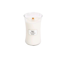 Woodwick White Teak 609.5g - váza veľká