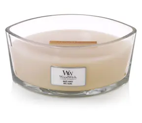 WoodWick White Honey Elipsa 453.6g - sviečka loď