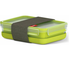 TEFAL Master Seal TO GO K3100212 zelená / Obdĺžniková dóza na jedlo / 1.2 L / plastová / Bez BPA 