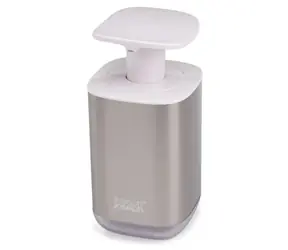 Joseph Joseph Presto Steel - Dávkovač mydla 350 ml biela