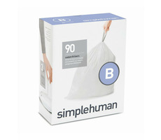 Simplehuman Vrecká do odpadkového koša 6 L typ B / zaťahovacie / 3 x 30 ks ( 90 sáčkov )